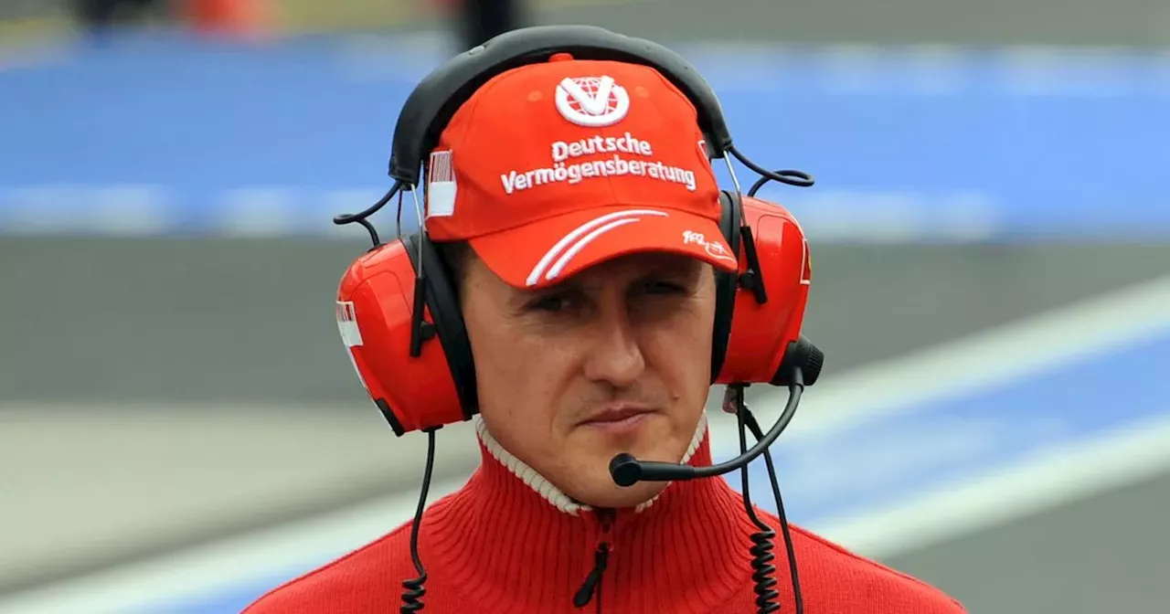 Michael Schumacher's account posts for first time since rare public outing