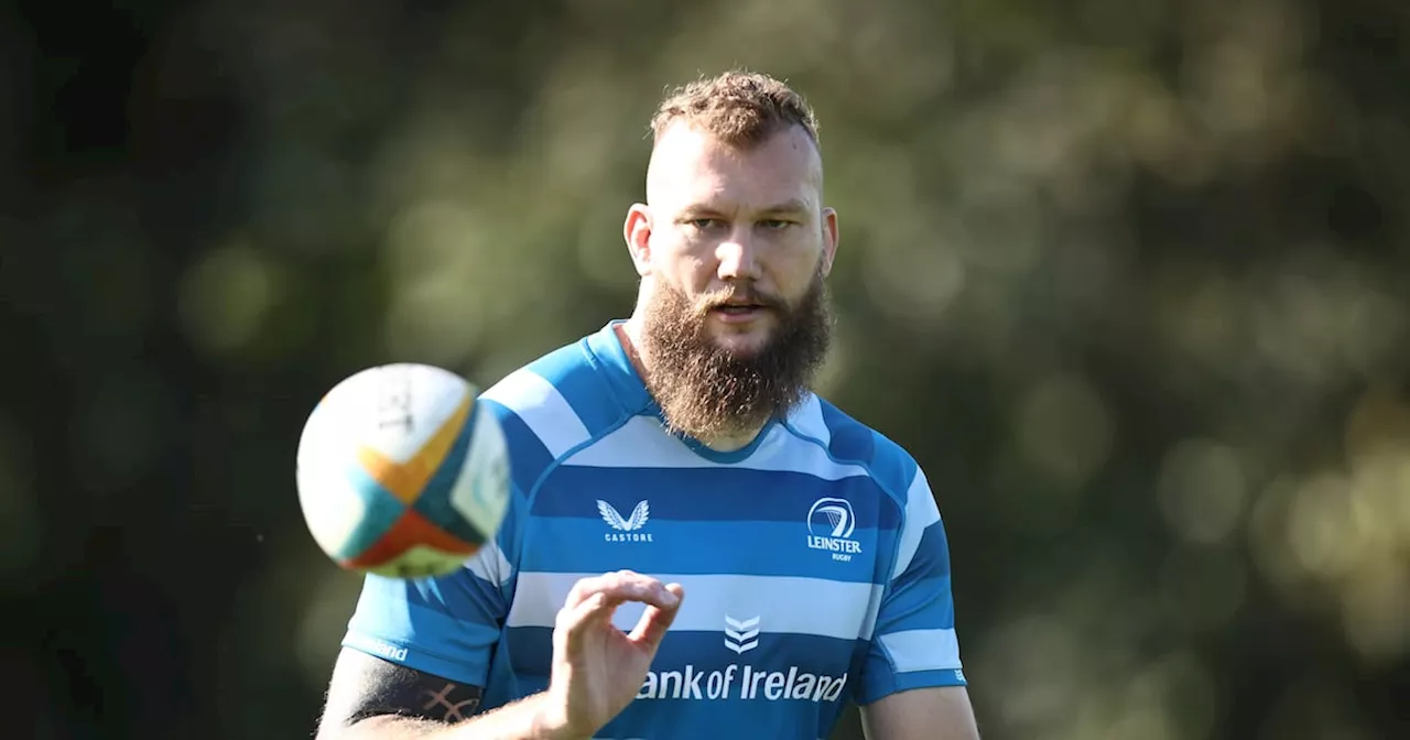 RG Snyman to make home Leinster debut against former side Munster at Croke Park