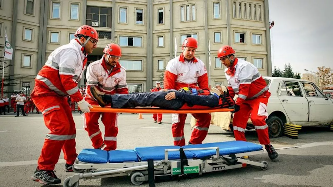 برگزاری طرح آمادگی و توان عملیاتی تیم های واکنش سریع هلال احمر ۱۲ استان