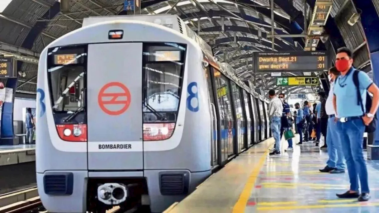 Delhi Metro: यलो लाइन पर 45 मिनट ठप रही मेट्रो सेवा, यात्रियों को झेलनी पड़ी परेशानी