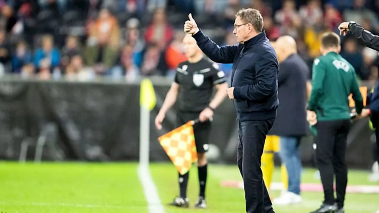 Rangnick lobt Energie: 'Immer auf dem Gaspedal'