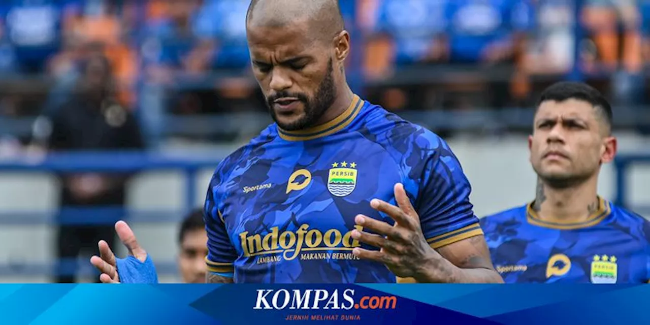 David da Silva Kembali Jalani Pemeriksaan Cedera, Absen Lagi di Persib?