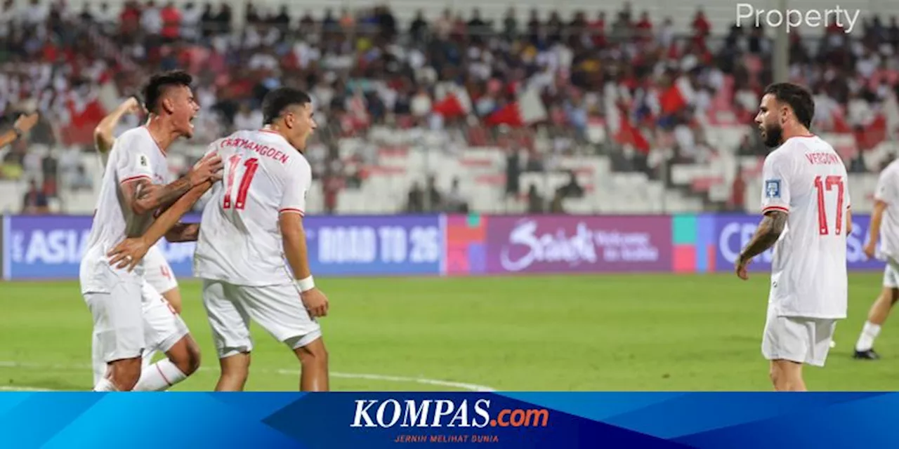 Hasil Grup C Kualifikasi Piala Dunia 2026 Zona Asia, Indonesia dan Jepang Belum Terkalahkan