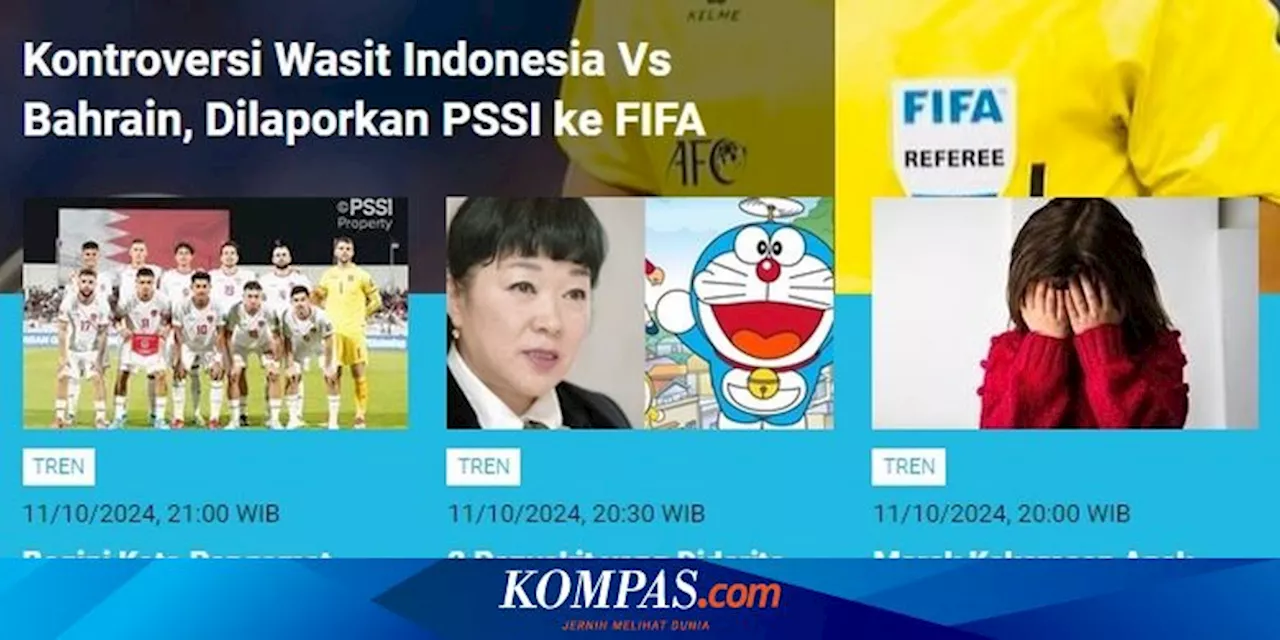 [POPULER TREN] Kontroversi Wasit Indonesia Vs Bahrain | Peluang Timnas Lolos Piala Dunia 2026