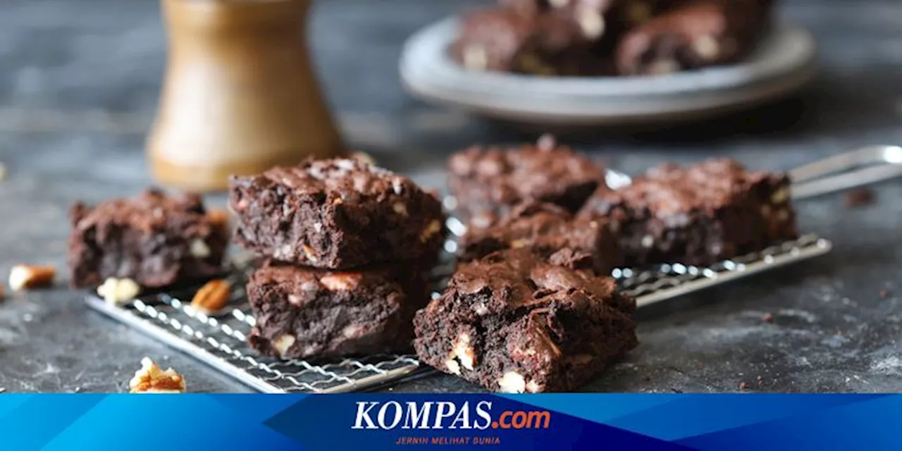 Resep Fudgy Brownies Tanpa Gula Tambahan, Legit dan Nyoklat