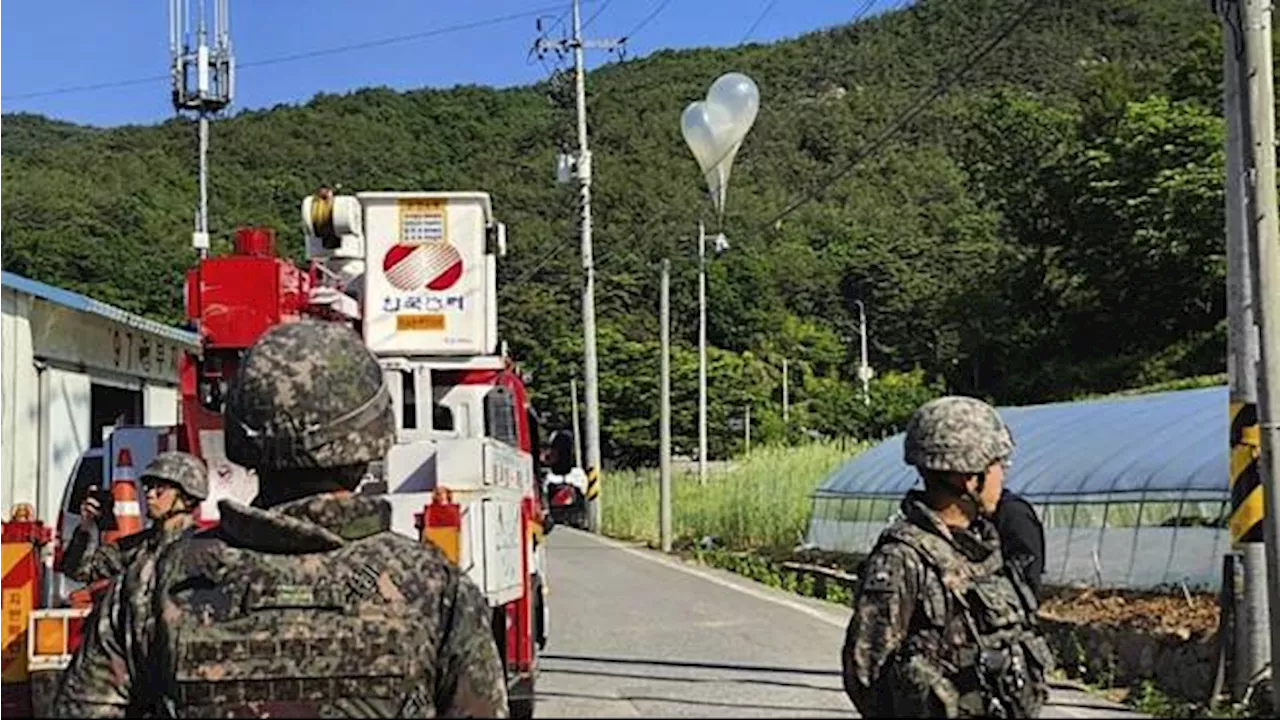 Konflik Semenanjung Korea: Korut Kirim Balon Sampah, Drone Korsel Melintas di Pyongyang