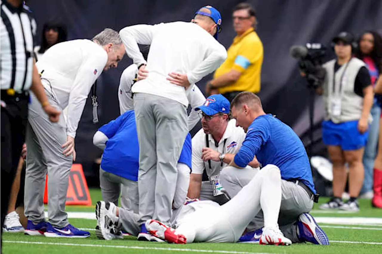 NFL concussion protocol was followed when Bills QB Josh Allen was evaluated in Houston, league says