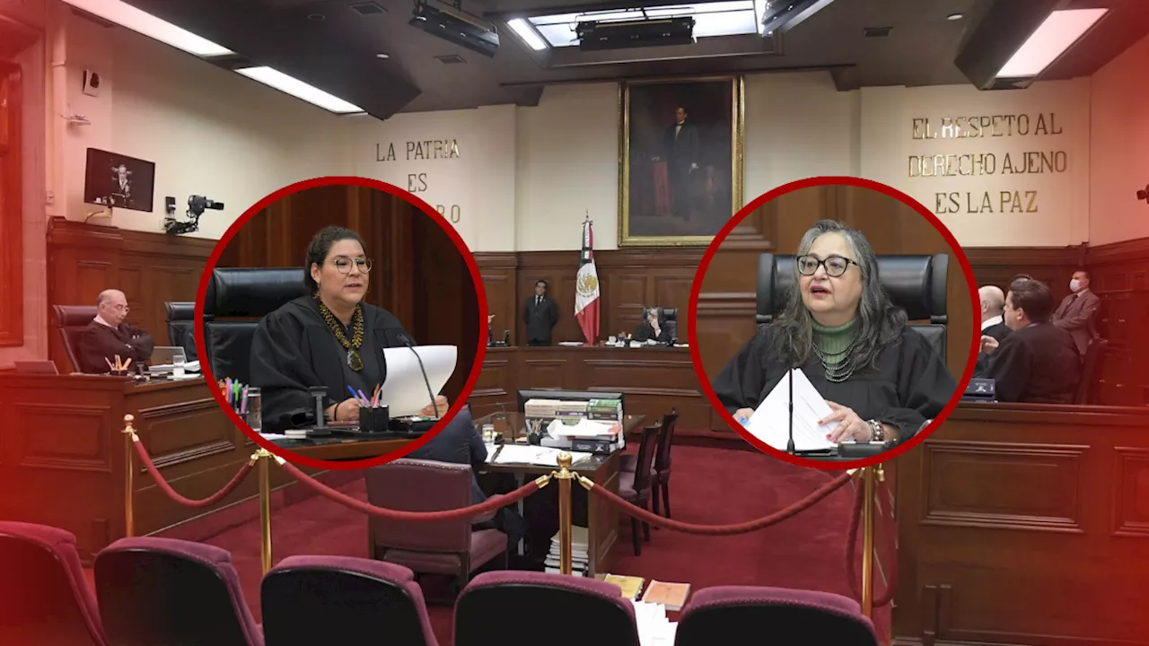 Norma Piña y Lenia Batres discuten en sesión por definir la mayoría calificada en el pleno