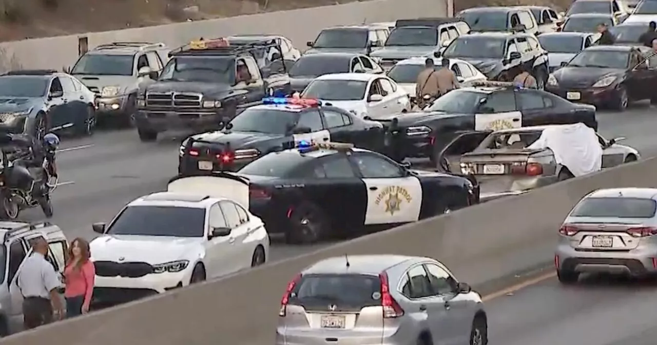 Northbound 5 Freeway Closed Following Shooting, Vehicle Collision in Boyle Heights