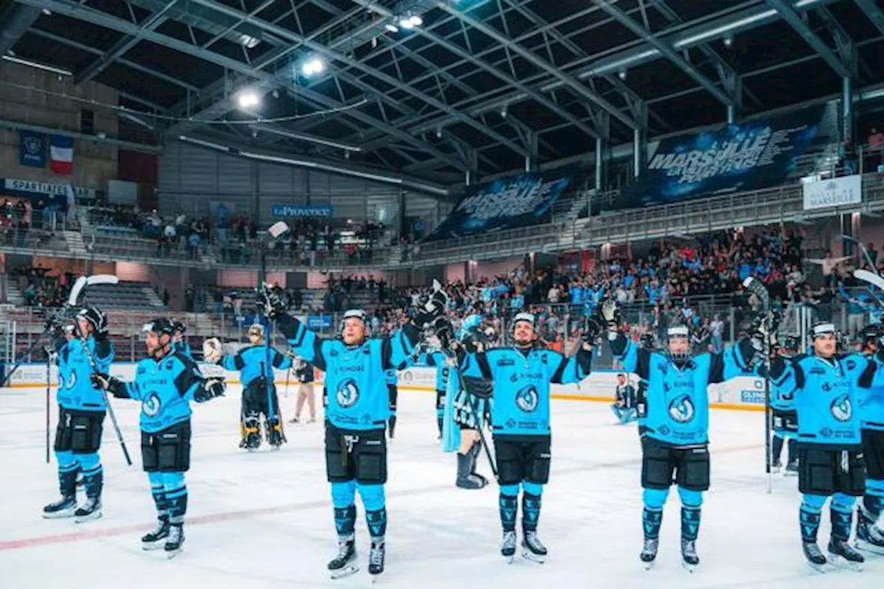 Marseille fait tomber Angers en Ligue Magnus, Grenoble et Bordeaux déroulent