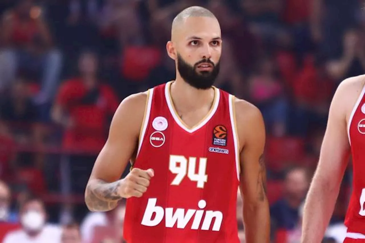 Premier succès pour Evan Fournier et l'Olympiakos en Euroligue