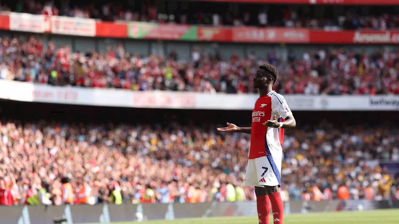 Bukayo Saka Terkapar Bersama Timnas Inggris, Kutukan Arsenal di Jeda Internasional Berlanjut