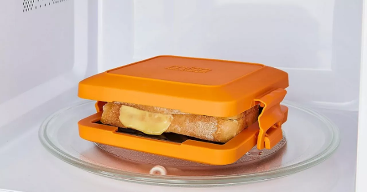 'I ditched toastie makers for a no mess £27 gadget that works in the microwave'