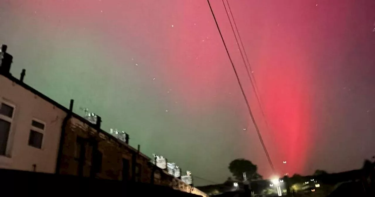 Northern Lights Dazzle Lancashire Skies