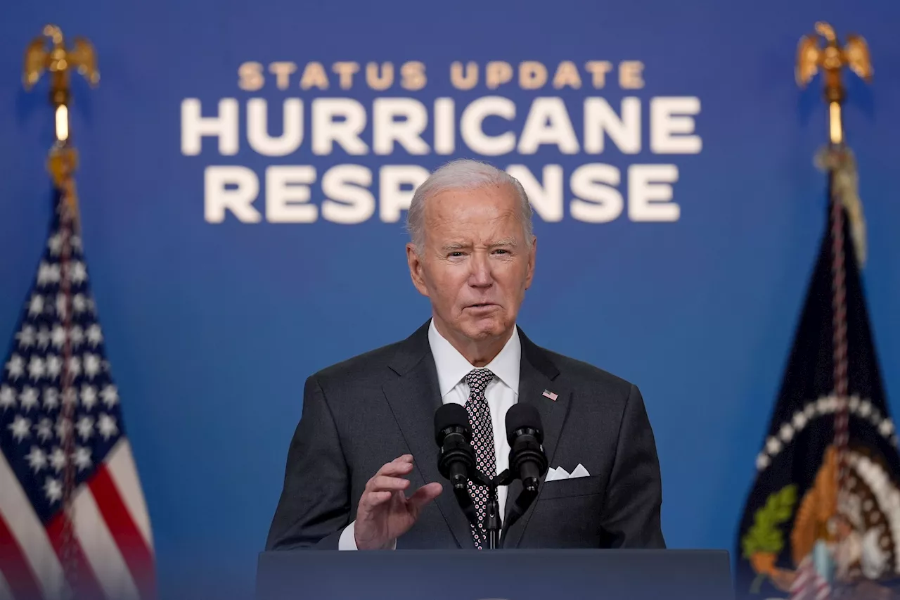 Biden tells Trump to 'get a life, man' and stop storm misinformation