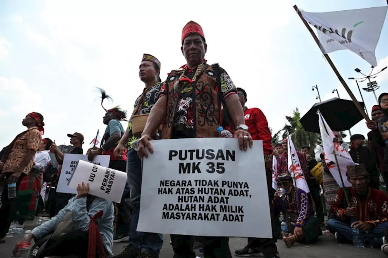 Desak Sahkan RUU Masyarakat Adat, AMAN Setiap Saat Tanah Kami Dirampas