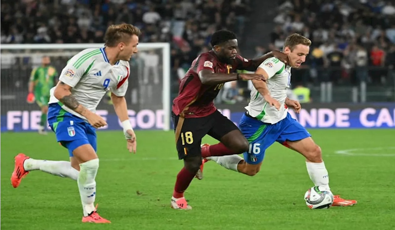 Italia vs Belgia, De Rode Duivels Tahan Imbang Azzurri