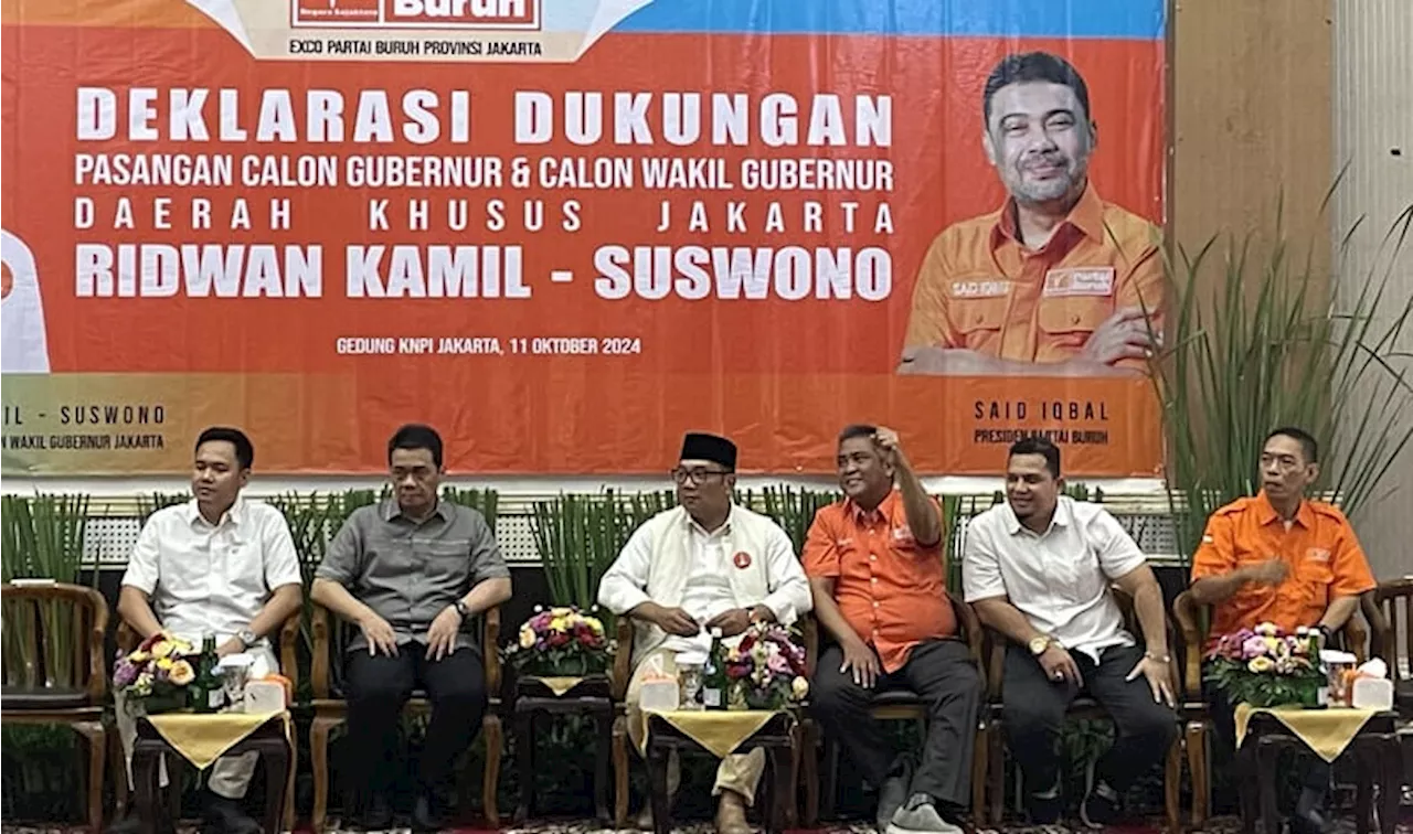 Said Iqbal 87,5 Buruh di Jakarta Pilih Ridwan Kamil