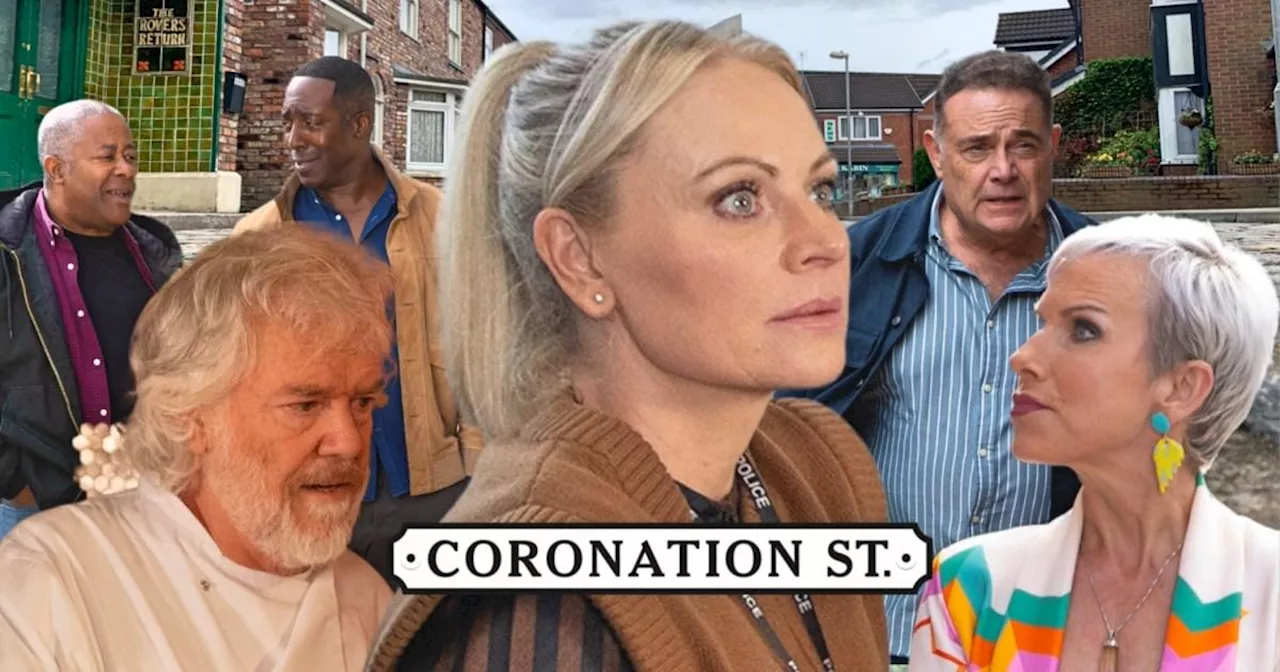 Coronation Street murder declared as legend rushed to hospital in 21 pictures