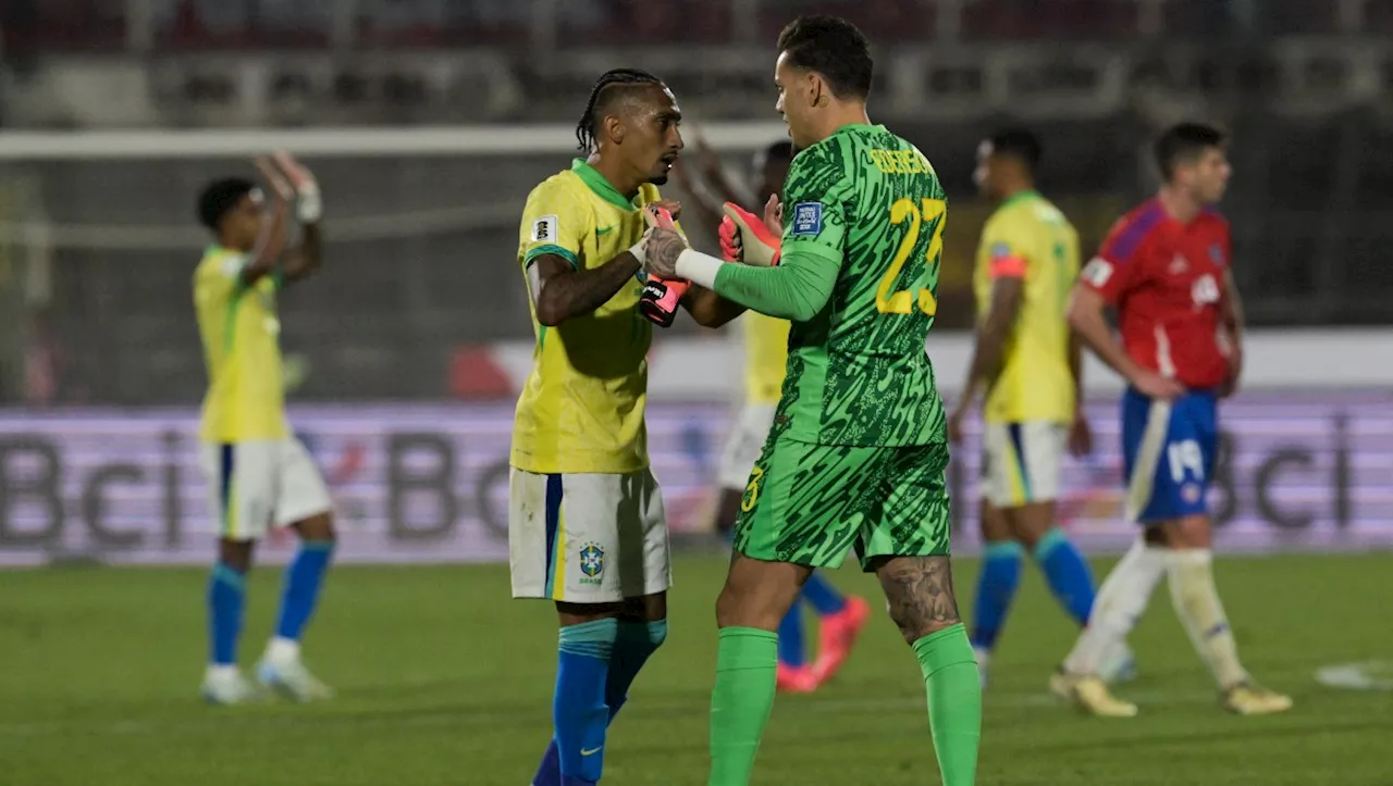 Brasil remonta a Chile para mandarlos al fondo de las eliminatorias de la Conmebol