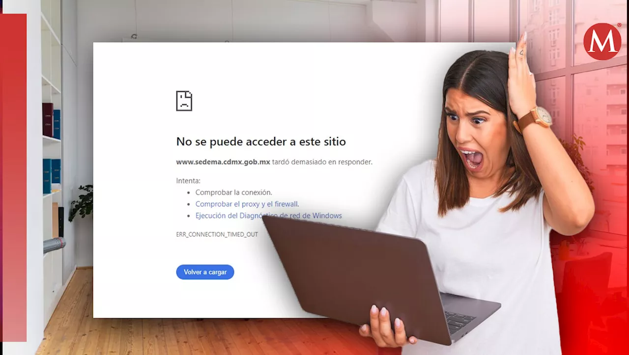 Sitios web del Gobierno CdMx se caen; SSC confirma fallos sistema de multas