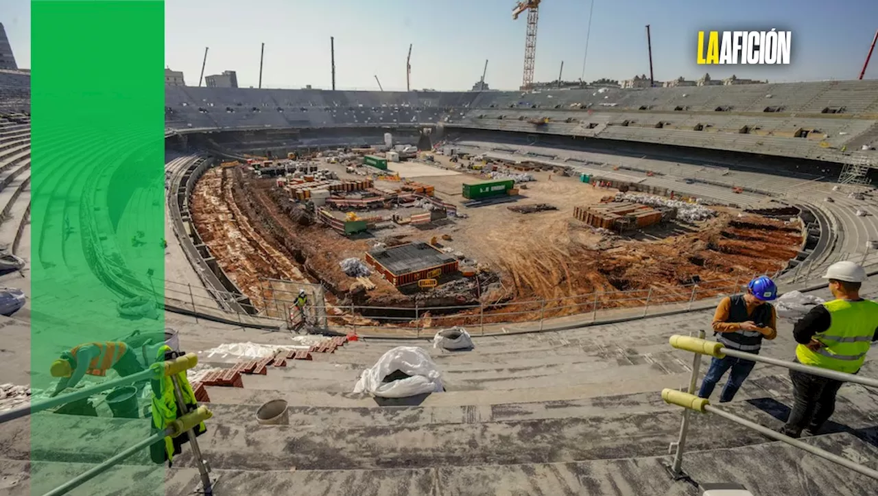 Trabajadores en la remodelación del Camp Nou causan batalla campal; hay seis heridos