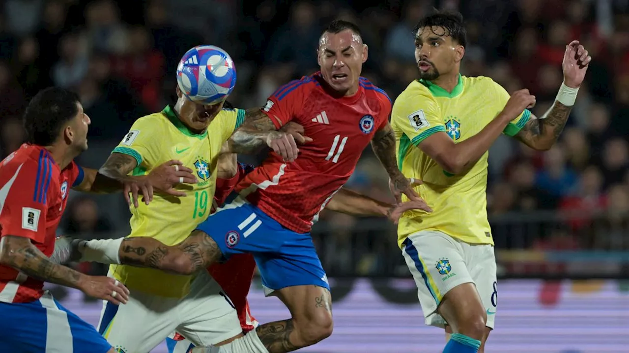 Eliminatorias Sudamericanas: Brasil se lo dio vuelta sobre la hora a Chile y respira