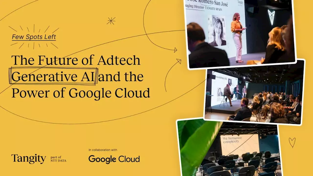 Tangity y Google Cloud te invitan a un evento único sobre AdTech