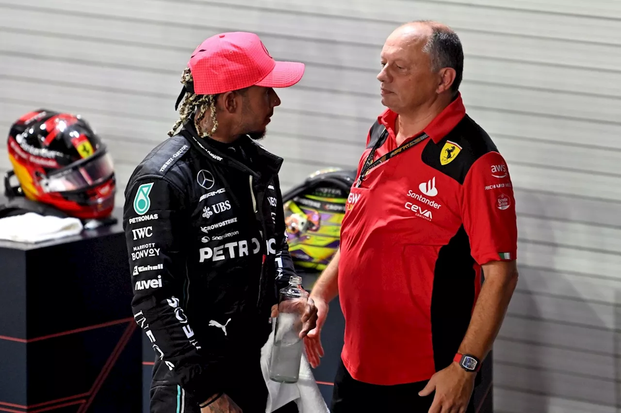 Vasseur: Hamilton's arrival proves Ferrari is on the right track