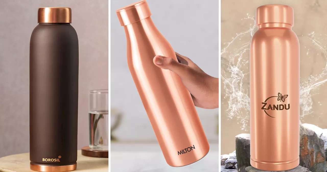 Amazon Diwali Sale 2024: मात्र 699 रुपये में खरीदें Copper Water Bottle, शरीर और दिल दोनों का रखेगी खास ख्याल