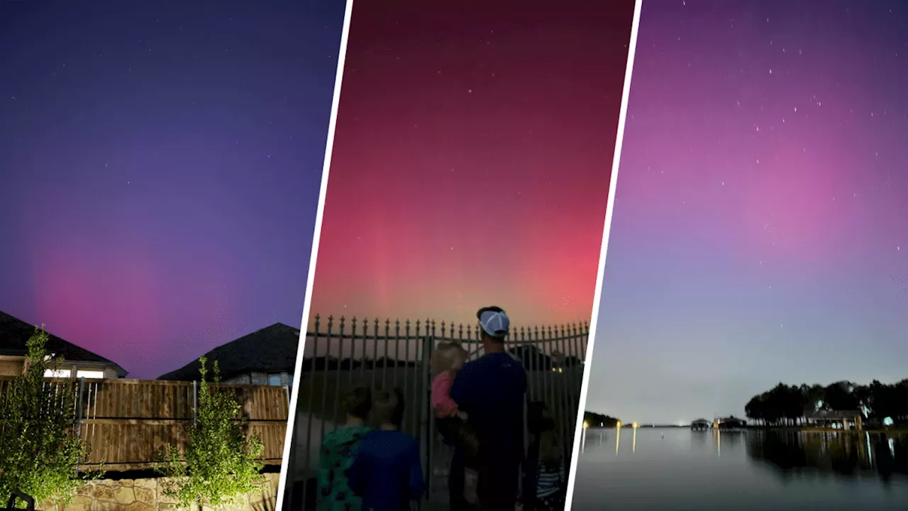 PHOTOS Northern Lights creep into Texas skies, here's what you need to