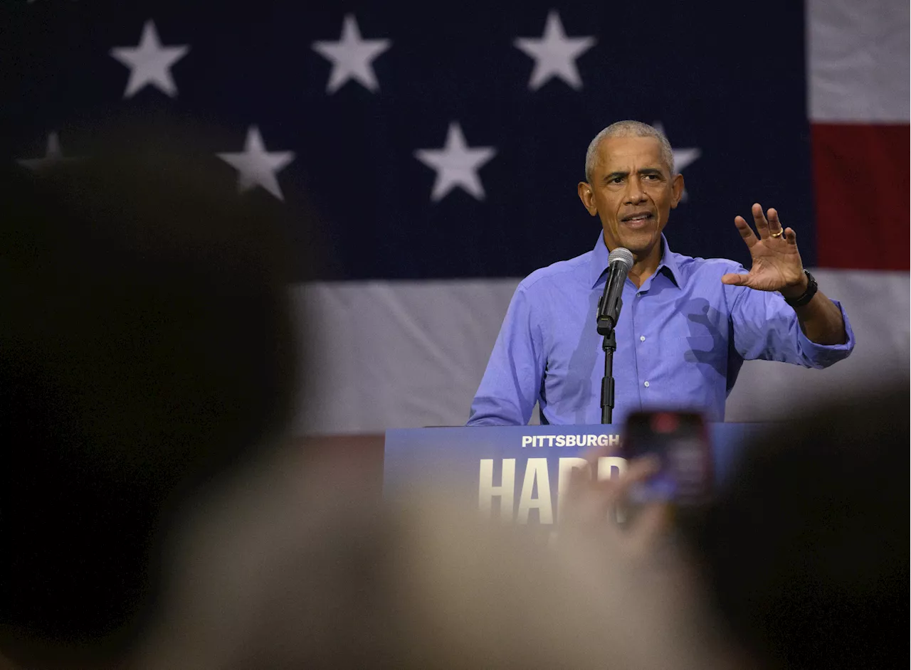 Election 2024 Week in Photos: Obama Slams Trump at Pittsburgh Rally