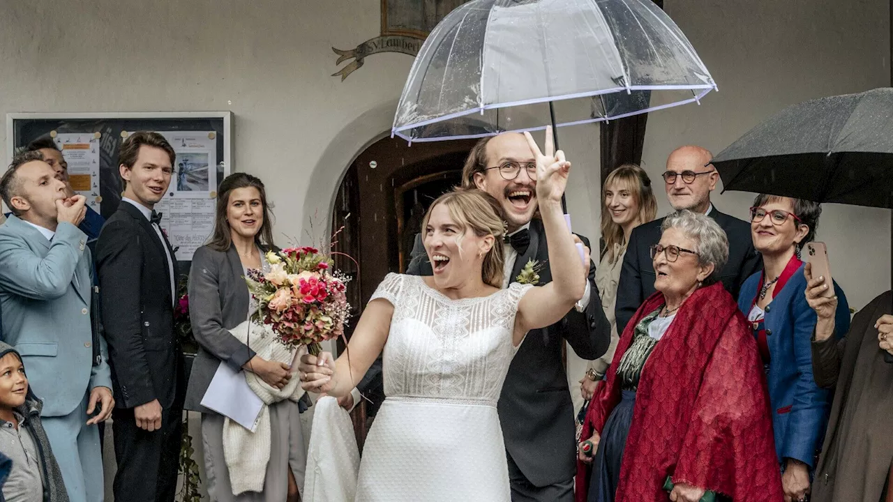 Für Schauspieler-Paar wird Hochzeit ein musikalisches Erlebnis