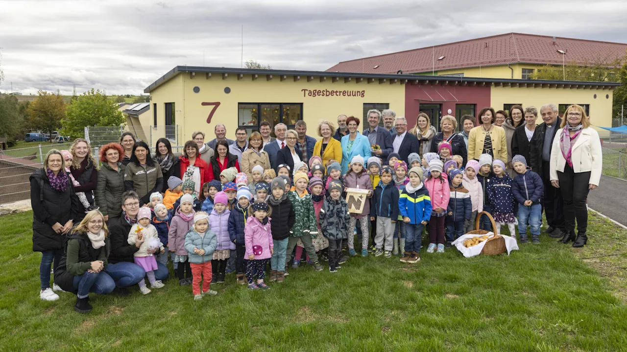 Neue Kindergartengruppen und Tagesbetreuung in Vitis eröffnet