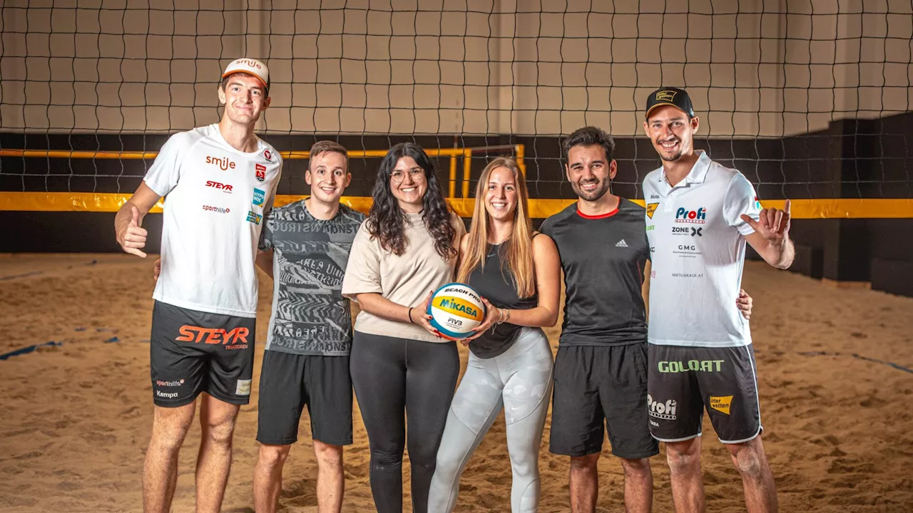 Wiener Neustadt: Beachvolleyball-Halle eröffnet im Freizeit-Tempel