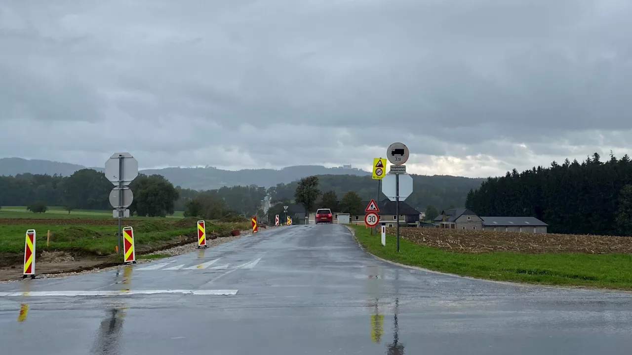 Zwei Straßensperren in Kematen/Ybbs