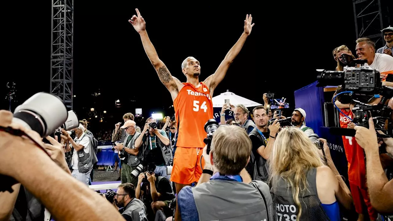 Gouden 3x3-schot opent deuren voor basketbal: 'Dat één moment zo veel impact heeft'