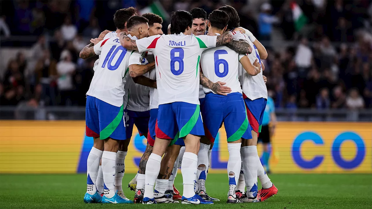 Sandro Tonali once again proves key to Italy resurgence despite red card setback