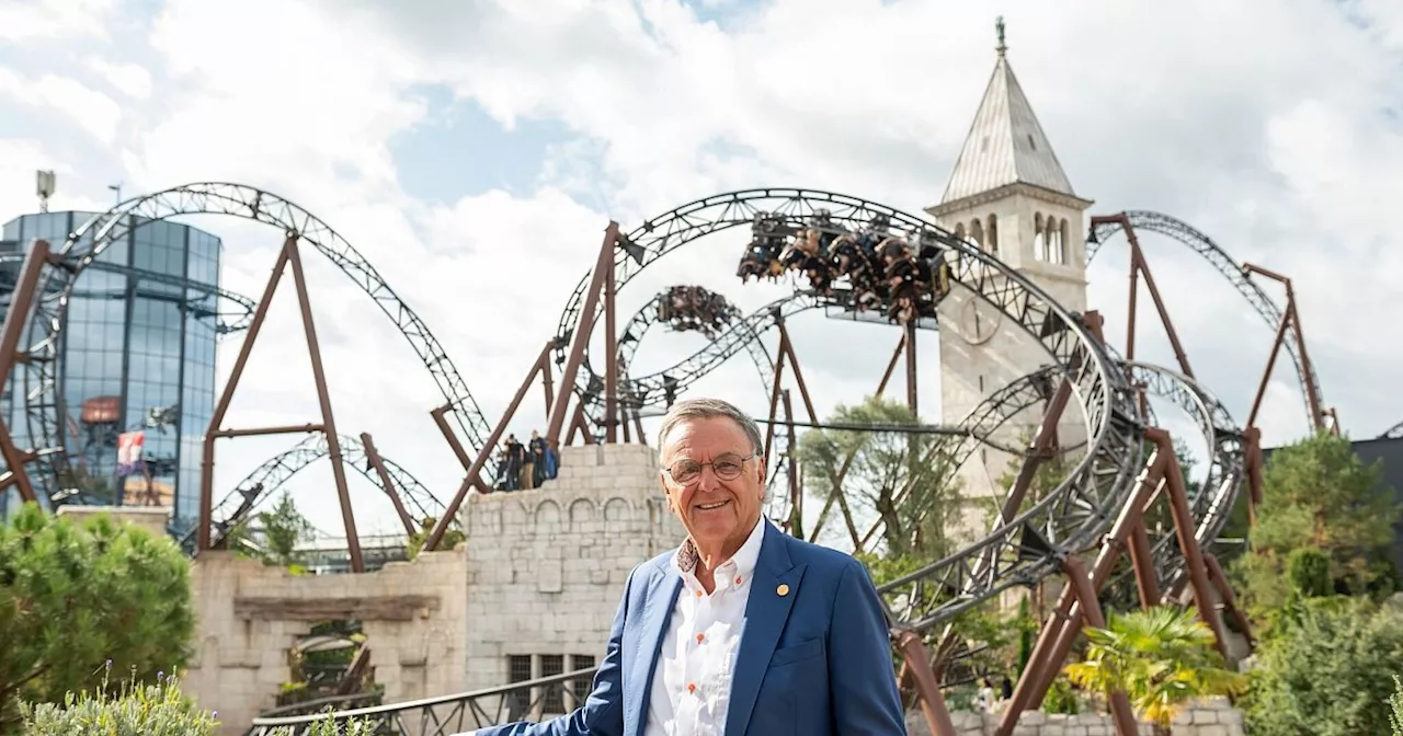 Europa-Park-Gründer testet auch mit 75 neue Achterbahnen