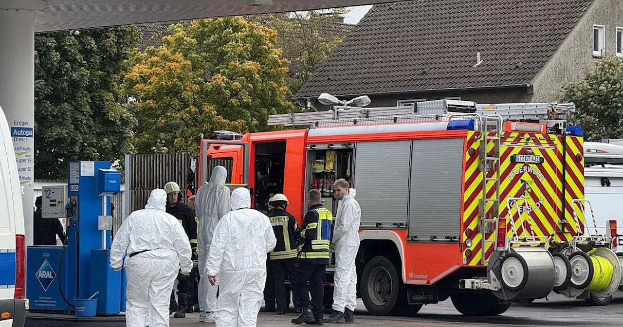 Frau verbrennt in Auto an Gütersloher Tankstelle – Ermittler gehen von Unglück aus