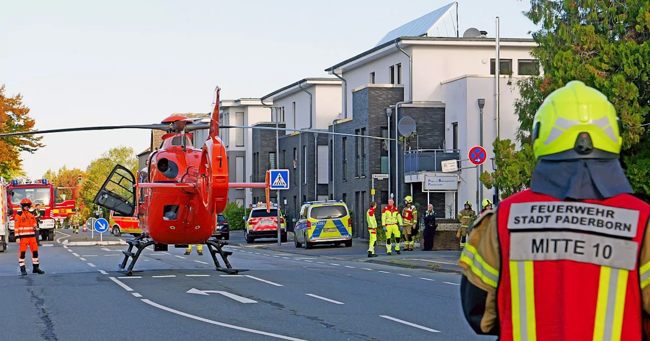 Verbrennungen im Gesicht: Schwerstverletzter bei Feuer in Paderborner Seniorenheim