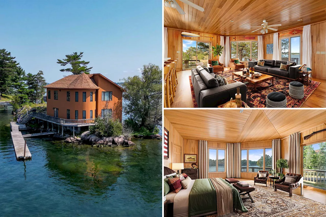 A family's decades-long upstate private island retreat is listing for the very first time