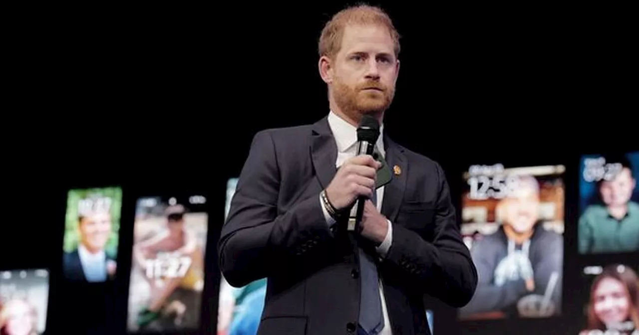 Prince Harry's telling 'eye roll' when asked about Royal Family working together