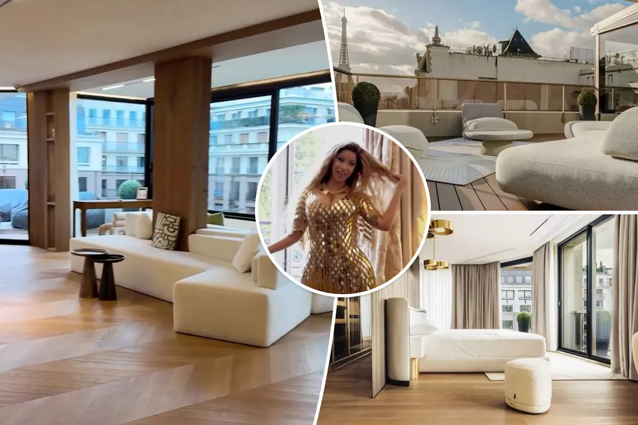 Inside Cardi B’s lavish $50K-per-night Paris Airbnb where she celebrated her 32nd birthday