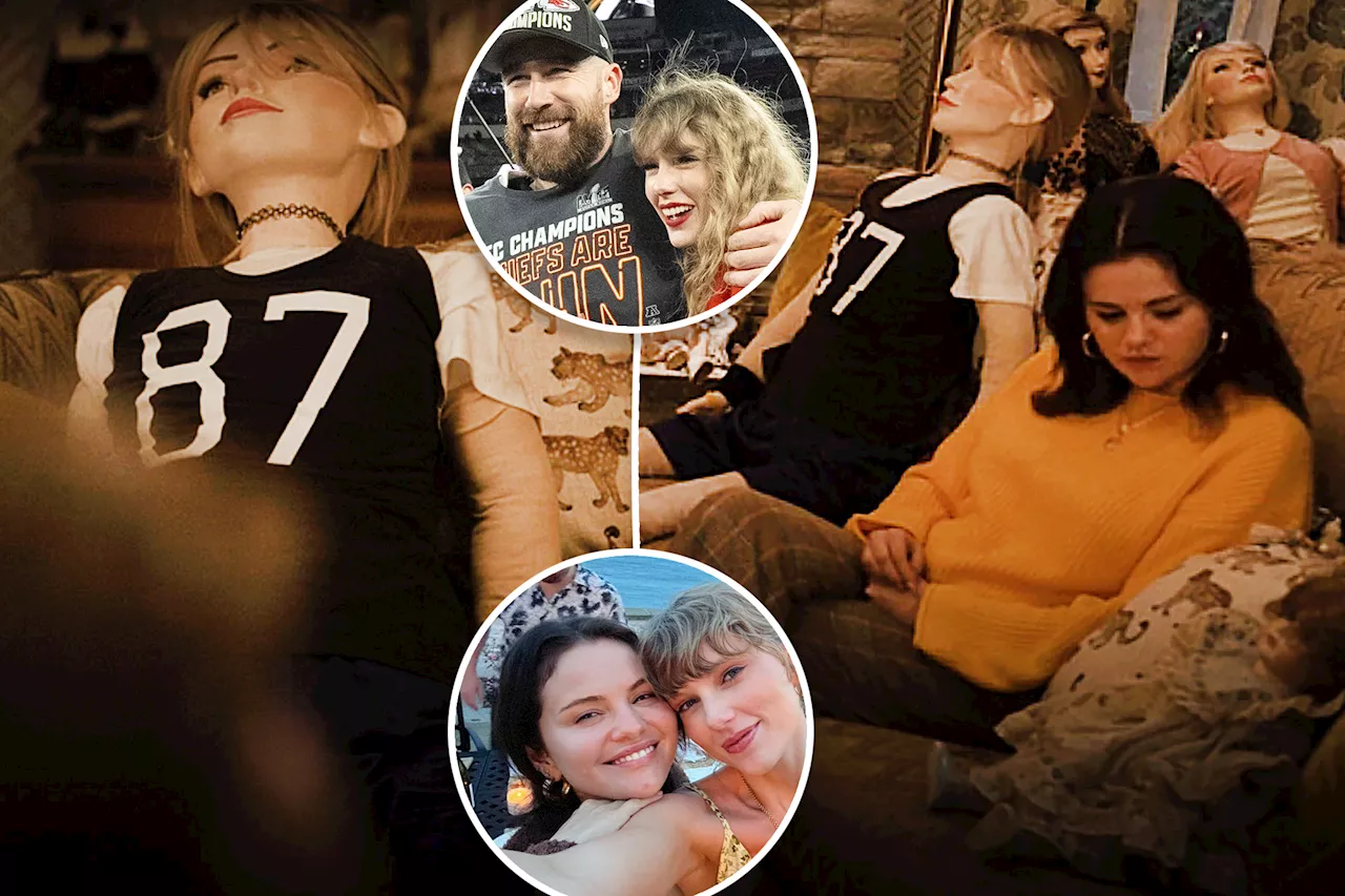 See Selena Gomez's blink-and-you'll-miss-it nod to Taylor Swift and Travis Kelce in 'OMITB'