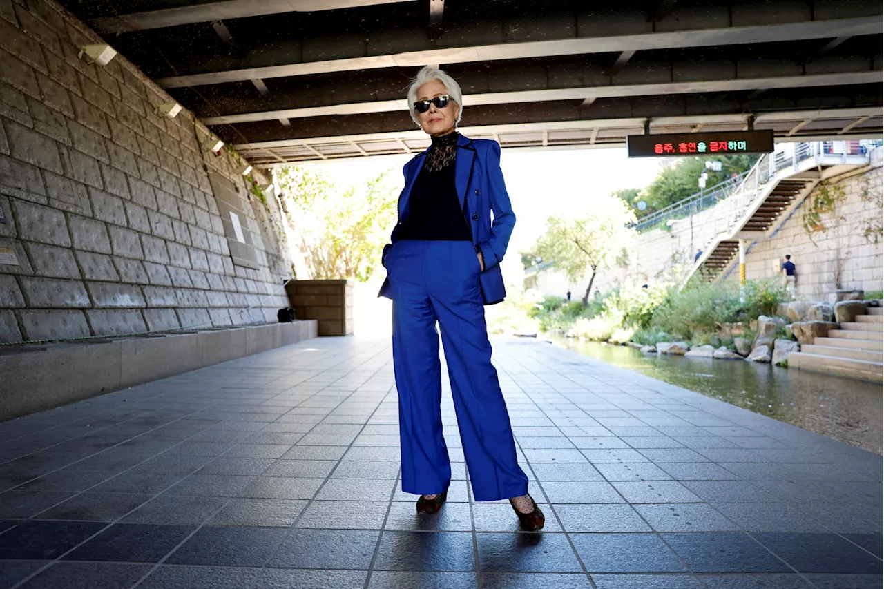 Octogenarian South Korean model is defying stereotypes