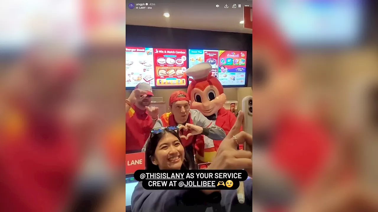 WATCH: LANY works as crew members at Jollibee