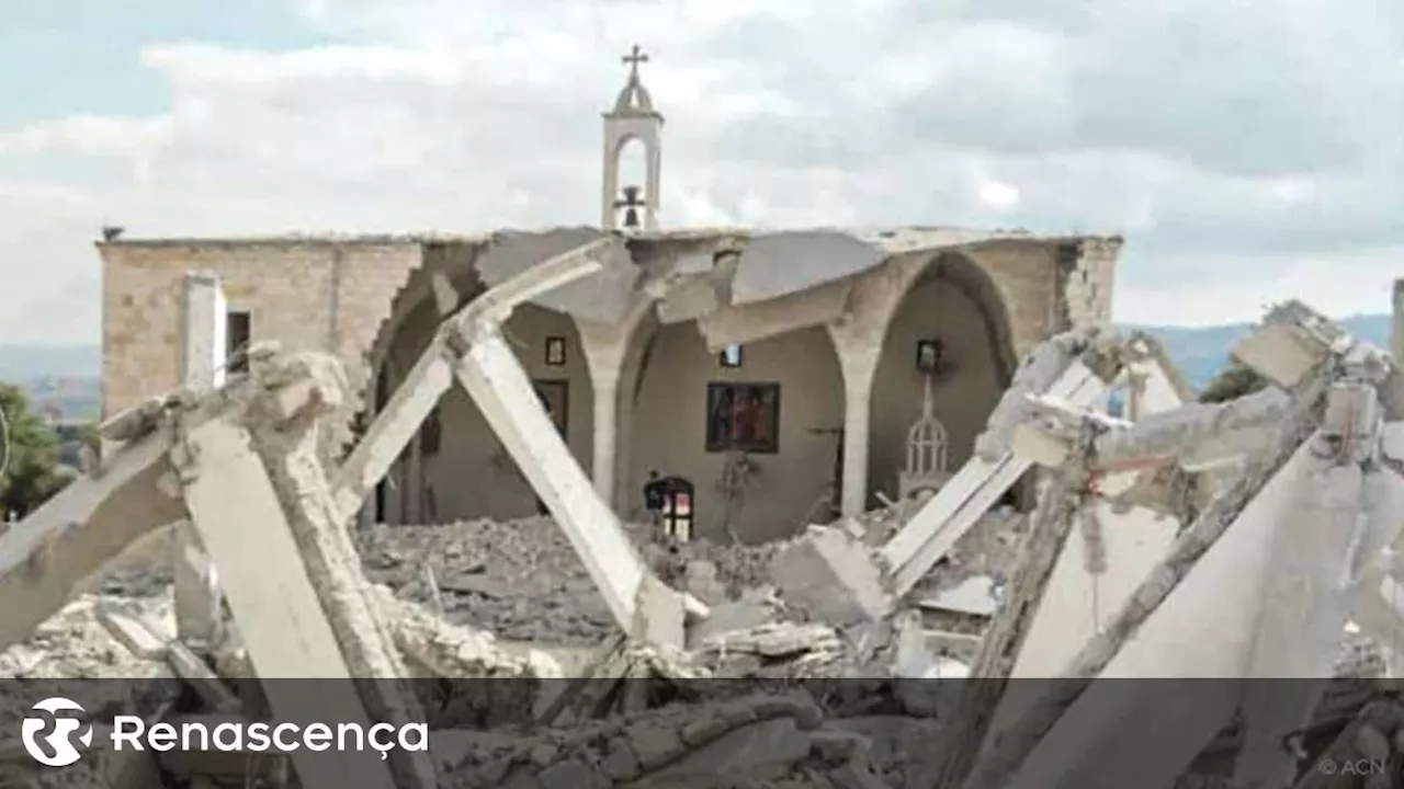 Ataques no Líbano destroem igreja e matam oito pessoas