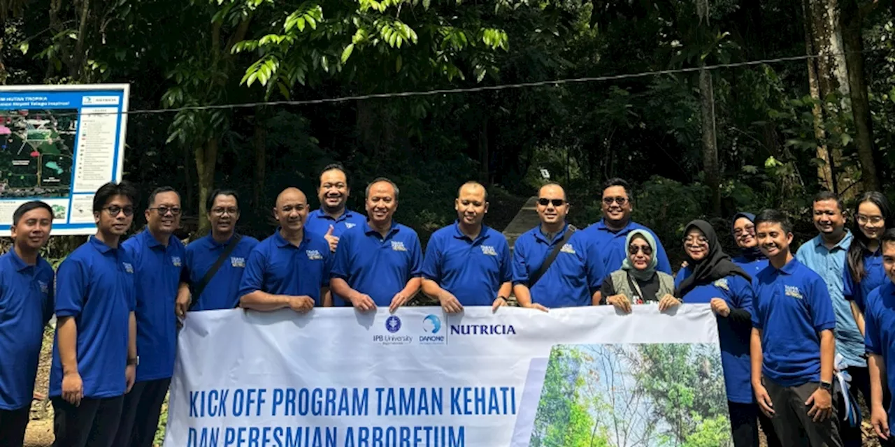 Ada Arboretum Hutan Tropika di Taman Keanekaragaman Hayati Telaga Inspirasi di IPB