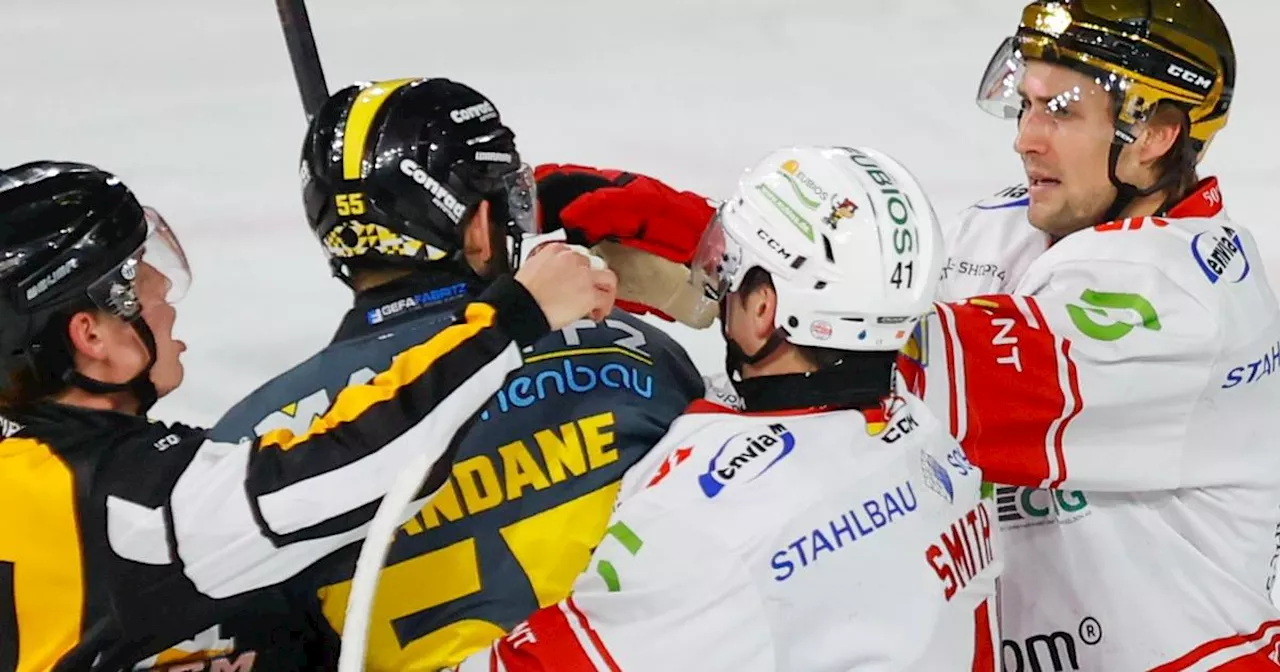 Gegen die Eispiraten: Krefeld Pinguine kassieren erst Heimniederlage